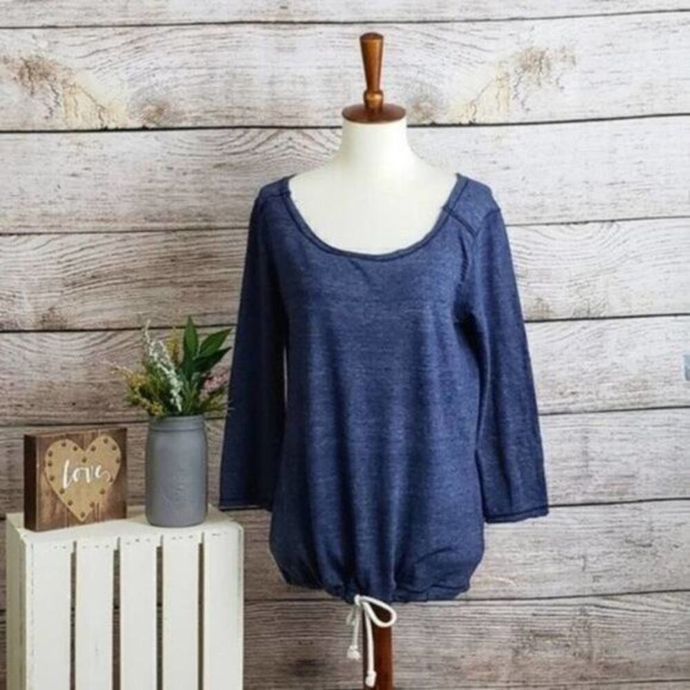5/$25‎ Nation LTD Women’s Sweatshirt Navy Drawstring Size Extra Small